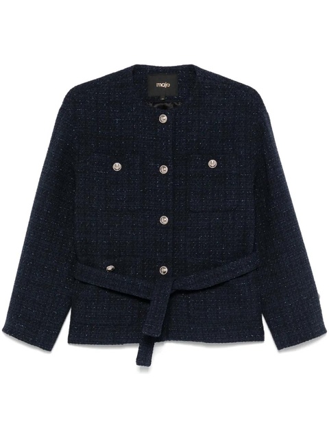 Maje tweed jacket - Blue - zdjęcie produktu nr 1