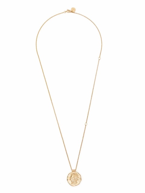 Maje Zodiac medal necklace - Gold - zdjęcie produktu nr 2