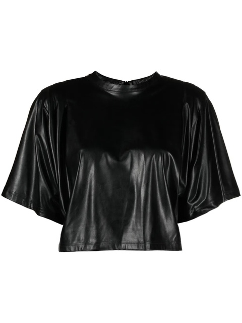 MARANT ÉTOILE Brooky crop top - Black - zdjęcie produktu nr 1