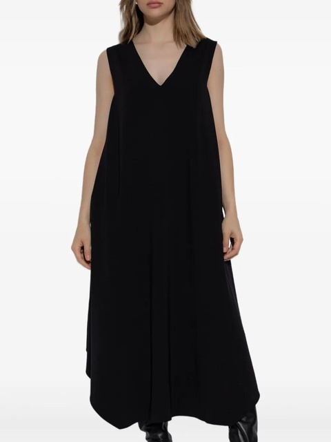 Sportmax V-neck sleeveless dress - Black - zdjęcie produktu nr 2