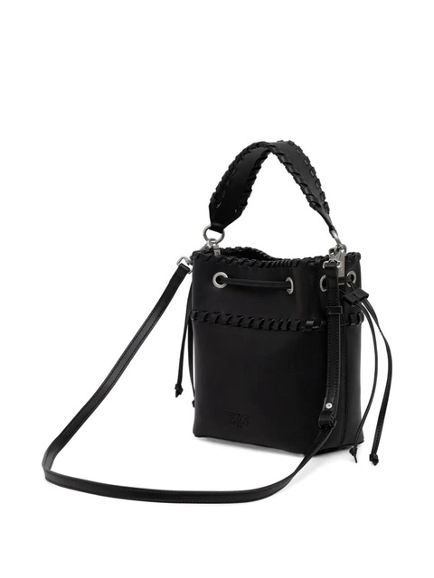 PINKO small Secchielo bucket bag - Black - zdjęcie produktu nr 2
