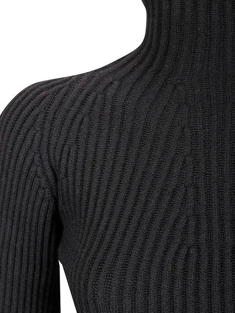 Sportmax ribbed-knit sweater - Black - zdjęcie produktu nr 2