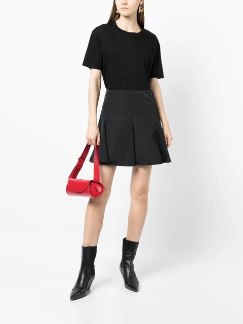 Jil Sander crew neck short-sleeved T-shirt - Black - zdjęcie produktu nr 2