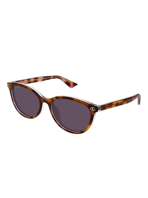 Gucci Eyewear tortoiseshell sunglasses - Brown - zdjęcie produktu nr 2