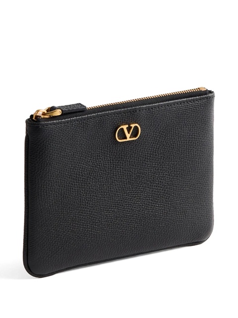 Valentino Garavani VLogo Signature clutch bag - Black - zdjęcie produktu nr 2