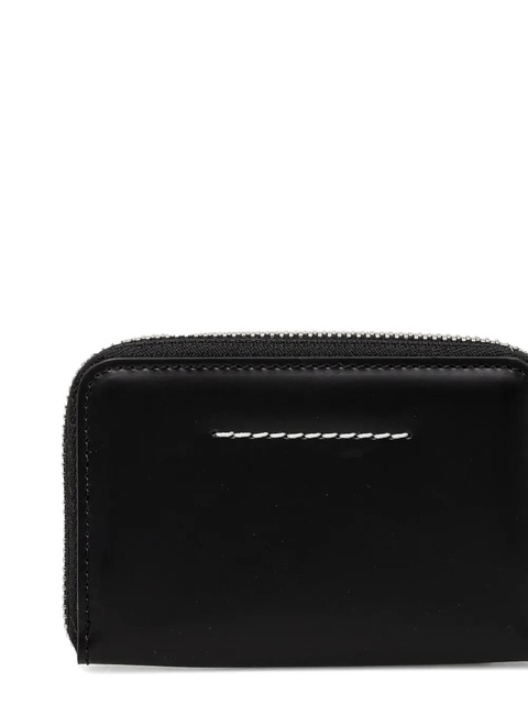MM6 Maison Margiela Japanese 6 zip-around wallet - Black - zdjęcie produktu nr 2