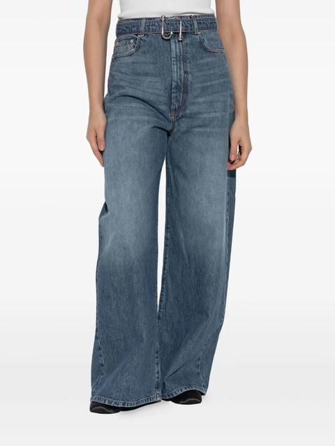 Sportmax belted jeans - Blue - zdjęcie produktu nr 1