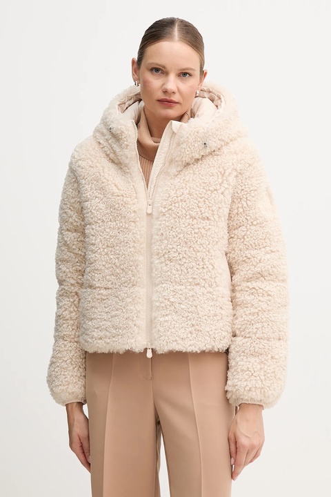 Save The Duck kurtka DADA kolor beżowy zimowa D32369W.CURL21 - zdjęcie produktu nr 1