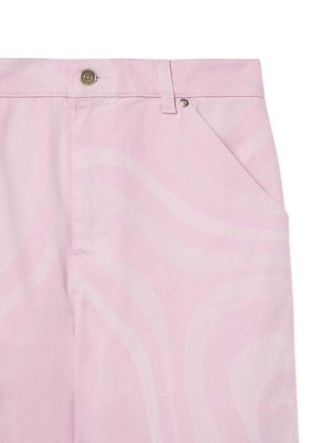 PUCCI Marmo-print trousers - Pink - zdjęcie produktu nr 1