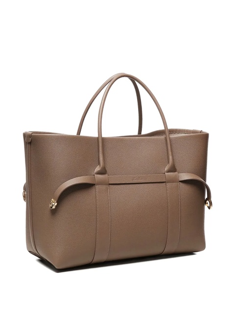 Loro Piana Ghiera leather-buckle shopper bag - Brown - zdjęcie produktu nr 2