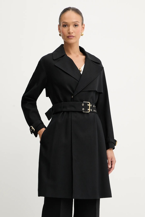 Marciano Guess płaszcz CHRISTINA kolor czarny 5YGL05 7343A - zdjęcie produktu nr 1