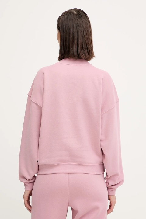 Dkny bluza damska kolor różowy z aplikacją DP5T1462 - zdjęcie produktu nr 2