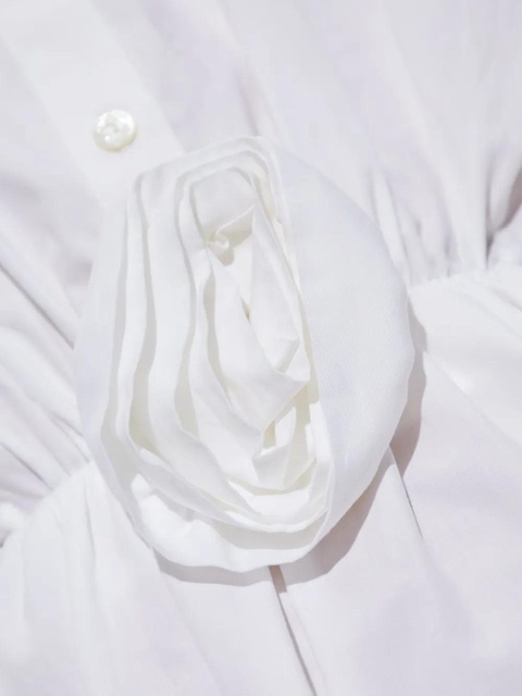 Blumarine cotton mini dress - White - zdjęcie produktu nr 2