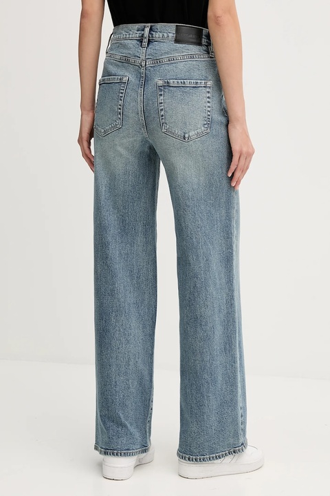 Dkny jeansy damskie kolor niebieski DJ5M4076 - zdjęcie produktu nr 2