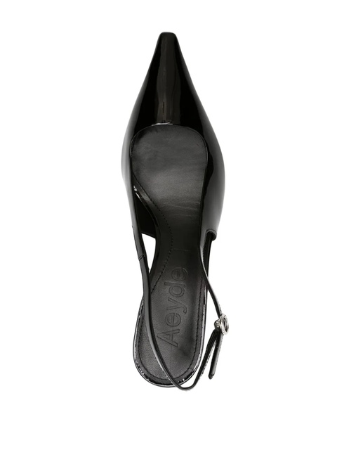 Aeyde Fernanda 75mm slingback pumps - Black - zdjęcie produktu nr 2