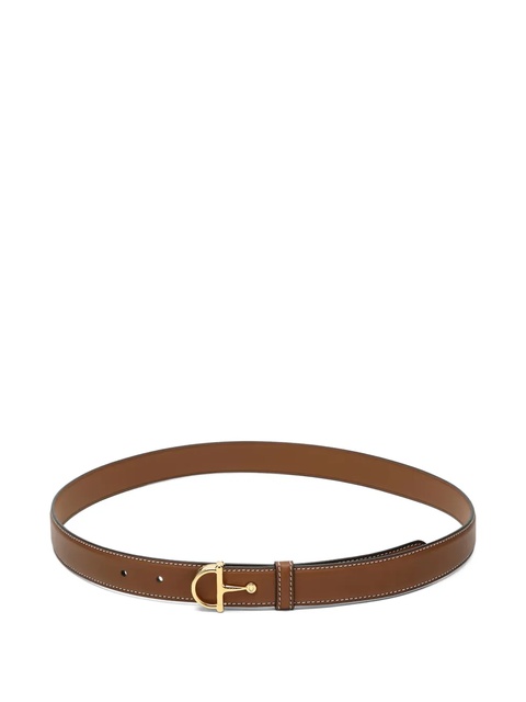 Gucci horsebit-buckle leather belt - Brown - zdjęcie produktu nr 1