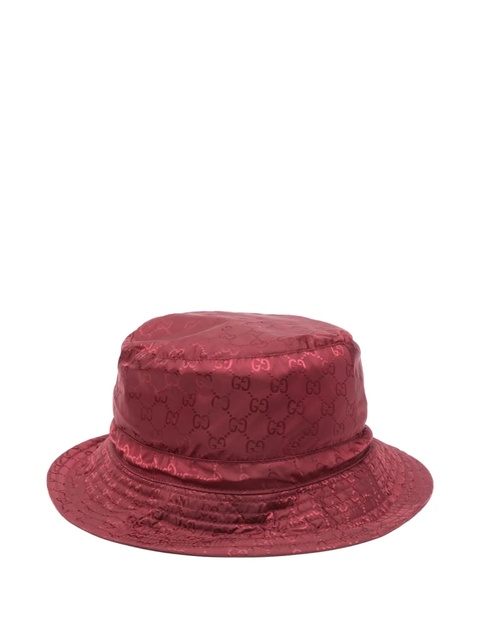 Gucci GG-pattern bucket hat - Red - zdjęcie produktu nr 1