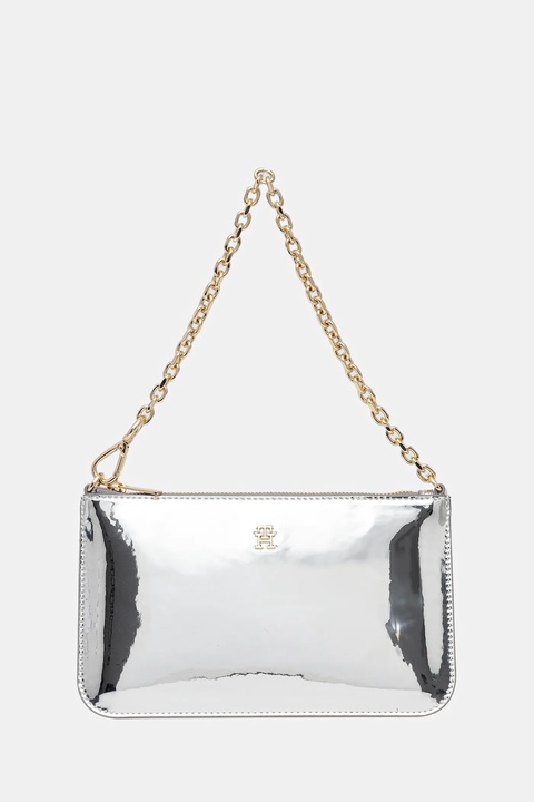 Tommy Hilfiger kopertówka kolor srebrny AW0AW18219 - zdjęcie produktu nr 1
