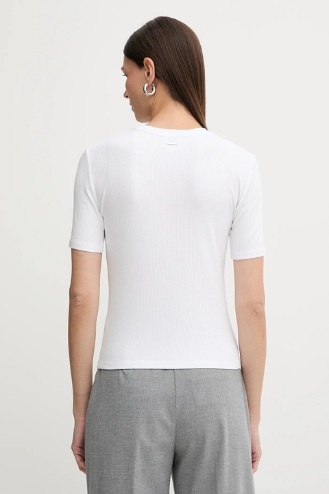 Calvin Klein t-shirt damski kolor biały LV044D246G - zdjęcie produktu nr 1