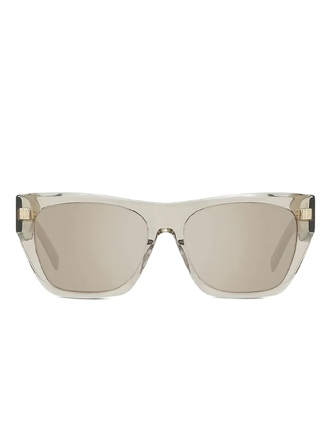 Givenchy Eyewear square full-rim sunglasses - Neutrals - zdjęcie produktu nr 1