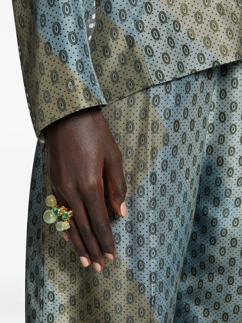 DRIES VAN NOTEN ornamented ring - Gold - zdjęcie produktu nr 2