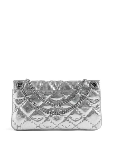 Zadig&Voltaire quilted chain-strap cross-body bag - Silver - zdjęcie produktu nr 2