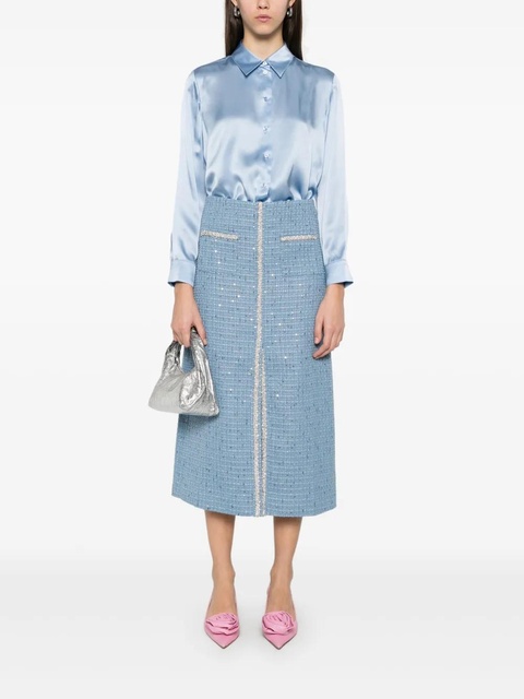 Maje silk shirt - Blue - zdjęcie produktu nr 2