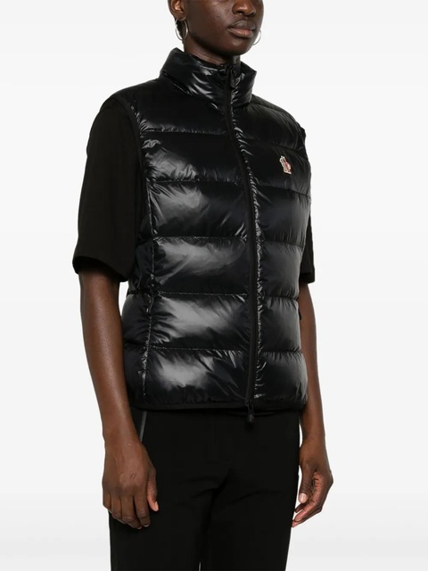 Moncler Grenoble logo-patch gilet - Black - zdjęcie produktu nr 2
