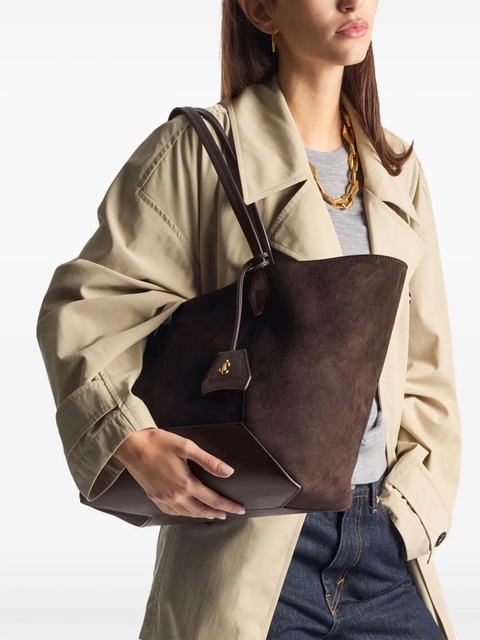 Jimmy Choo medium Diamond tote bag - Brown - zdjęcie produktu nr 2