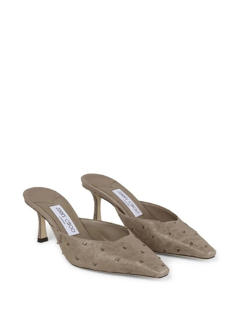 Jimmy Choo 65mm Vivi mules - Neutrals - zdjęcie produktu nr 1