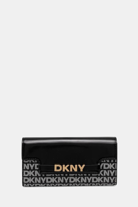 Dkny portfel damski kolor czarny R52Q5M29 - zdjęcie produktu nr 1