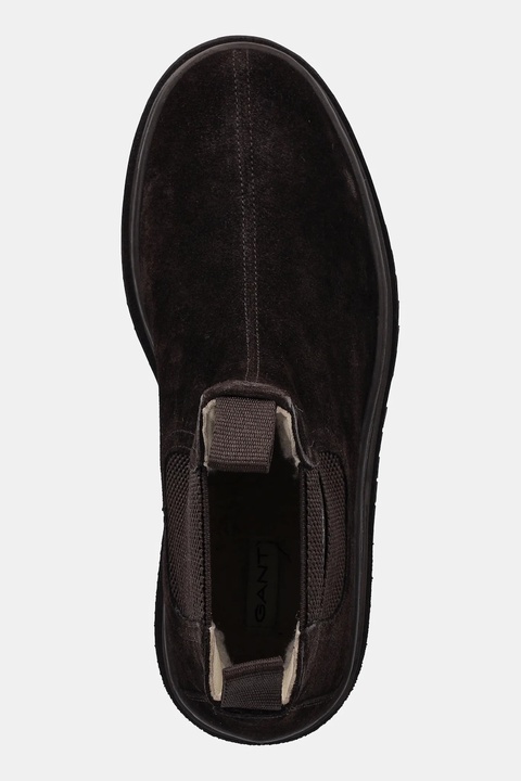 Gant sztyblety zamszowe Sistown damskie kolor brązowy na platformie 31553102 - zdjęcie produktu nr 2