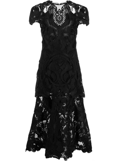 Simkhai cut out-detail midi dress - Black - zdjęcie produktu nr 1