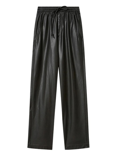 MARANT ÉTOILE elasticated-waistband trousers - Black - zdjęcie produktu nr 1