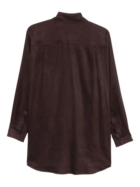 Alysi button-down shirt - Brown - zdjęcie produktu nr 1