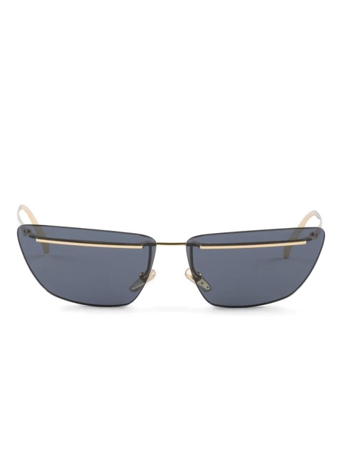 Prada Eyewear metal-frame sunglasses - Gold - zdjęcie produktu nr 1