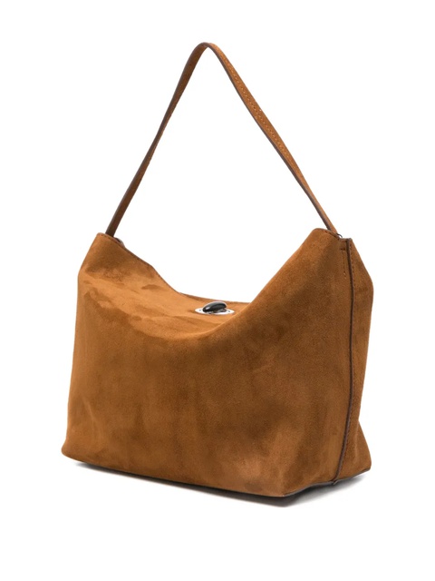 Christopher Esber suede top-handle tote bag - Brown - zdjęcie produktu nr 2
