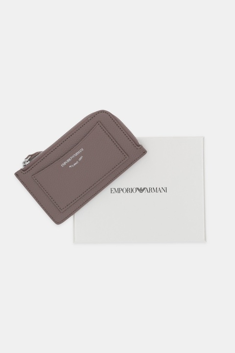 Emporio Armani portfel damski kolor brązowy EW000367 AF11953 - zdjęcie produktu nr 2
