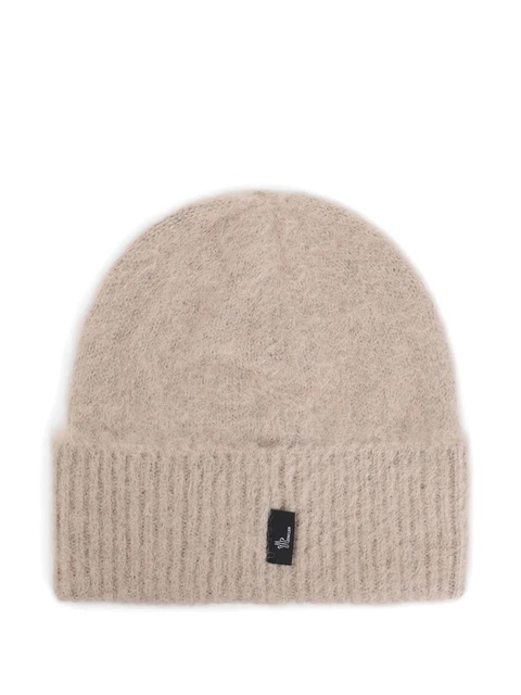 Moncler Grenoble alpaca wool beanie - Brown - zdjęcie produktu nr 2