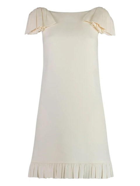 Valentino Garavani Crepe Couture mini dress - Neutrals - zdjęcie produktu nr 1