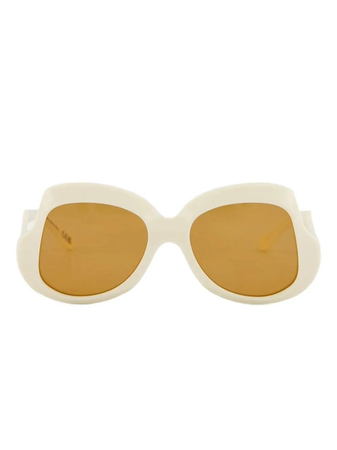 Marni Eyewear oversize-frame sunglasses - Neutrals - zdjęcie produktu nr 1