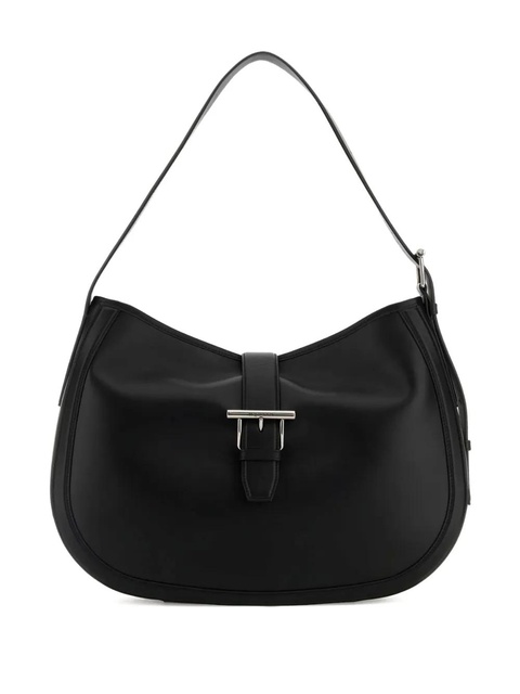 Alexander McQueen T-Bar buckle-fastening leather shoulder bag - Black - zdjęcie produktu nr 2