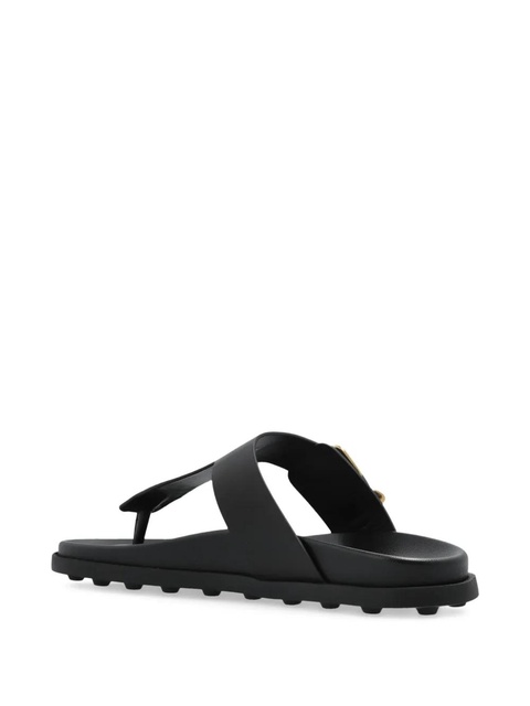 Tod's leather slides - Black - zdjęcie produktu nr 2