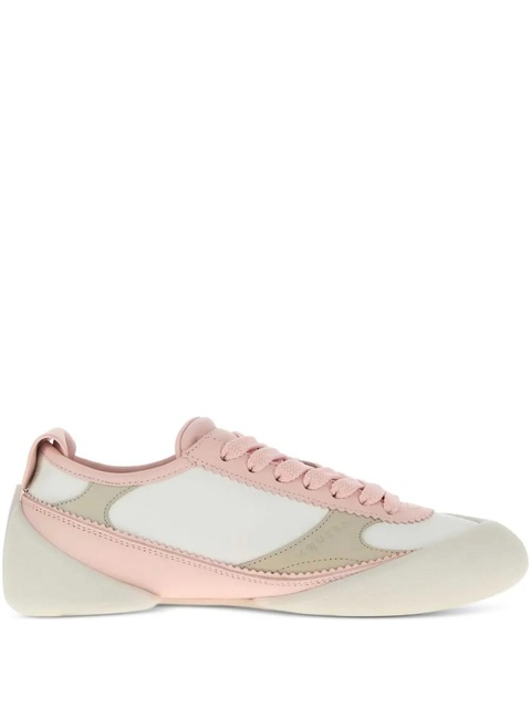 Alexander McQueen Flexion leather panelled lace-up trainers - White - zdjęcie produktu nr 1