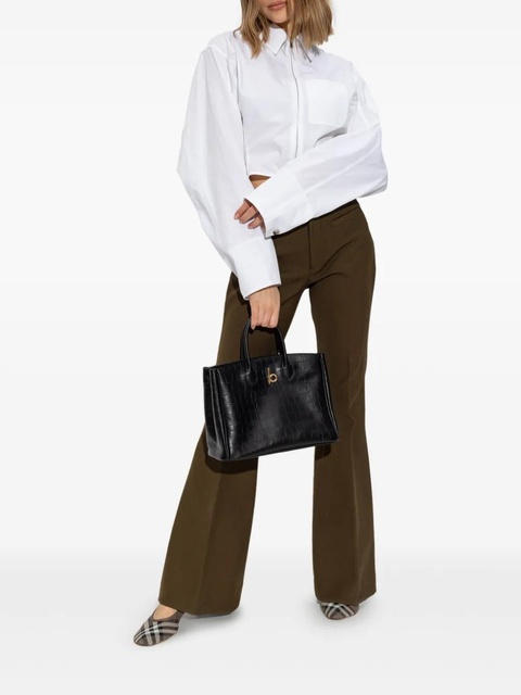 Burberry wool-blend trousers - Green - zdjęcie produktu nr 2
