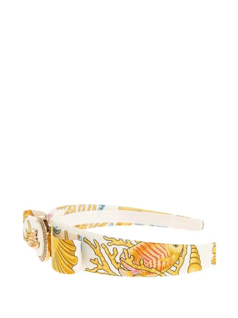 Versace Underwater Barocco Gianni Ribbon headband - Yellow - zdjęcie produktu nr 2