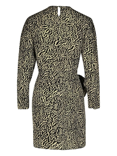 ISABEL MARANT Dulce patterned mini dress - Black - zdjęcie produktu nr 2