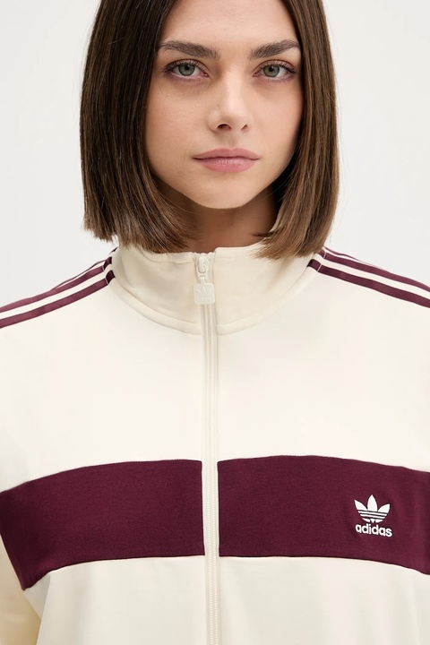 adidas spodnie dresowe All Szn Winterized damskie kolor brązowy gładkie KA5350 - zdjęcie produktu nr 1