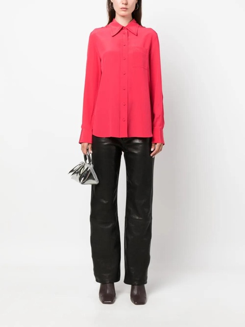 Lanvin button-down silk shirt - Pink - zdjęcie produktu nr 2