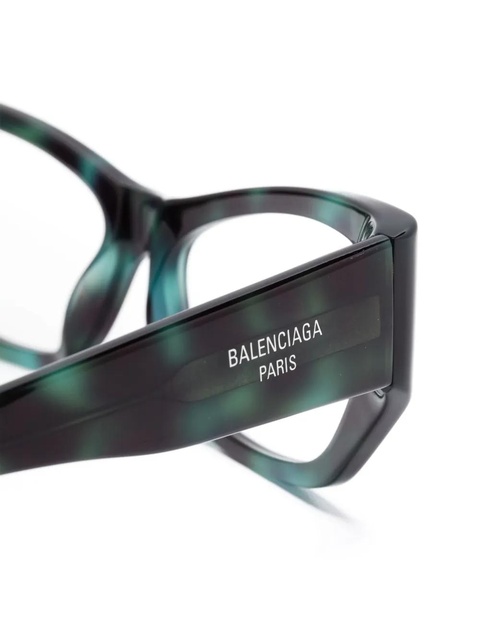 Balenciaga Eyewear cat-eye glasses - Green - zdjęcie produktu nr 2